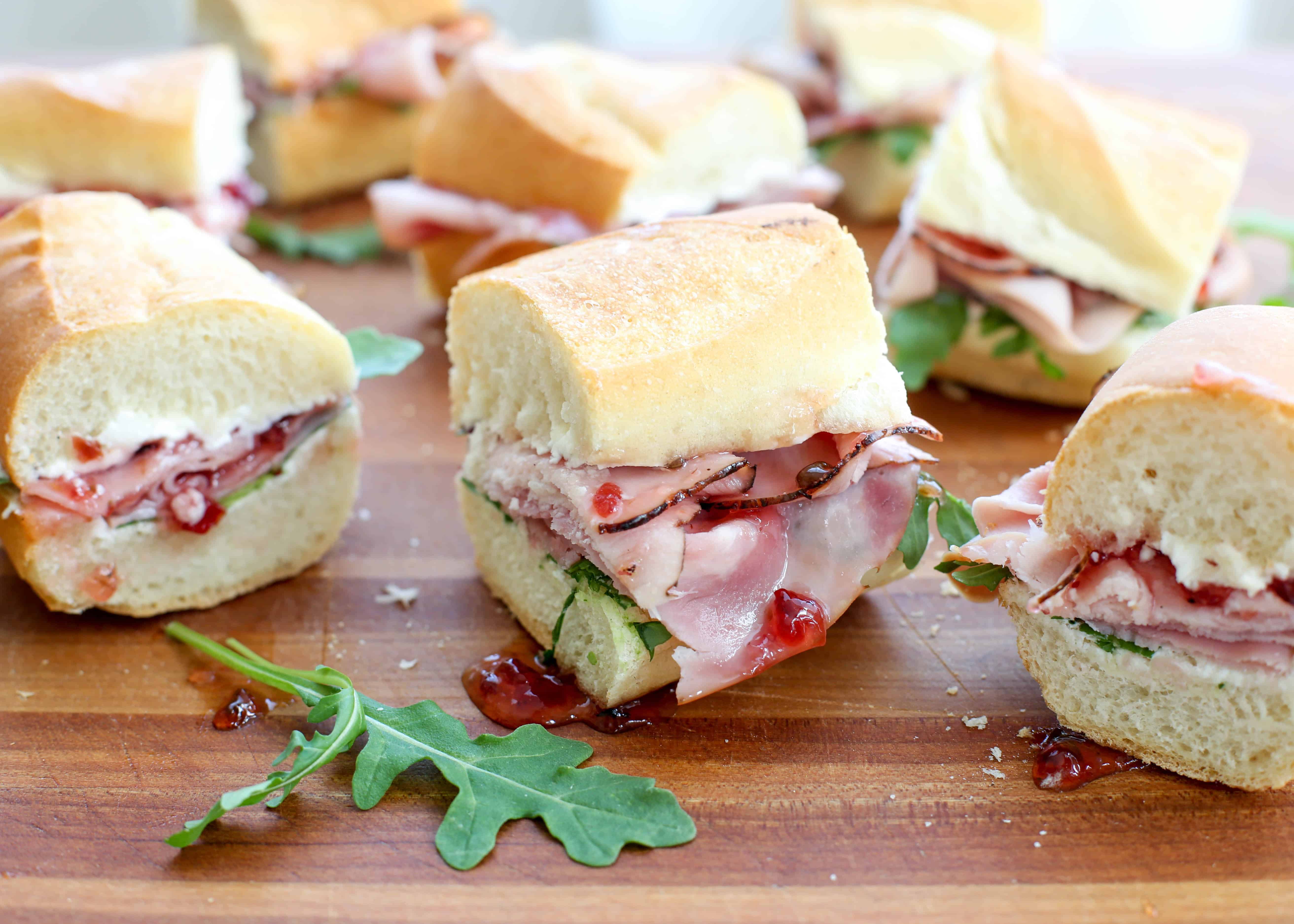 Gourmet Ham Sandwich: Chef-Inspired Goat Cheese & Spicy Jam